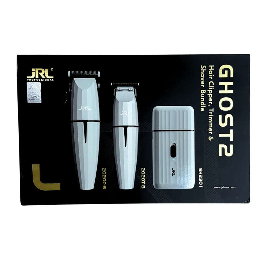 JRL Pro Ghost 2 Clipper, Trimmer, & Foil Shaver Bundle