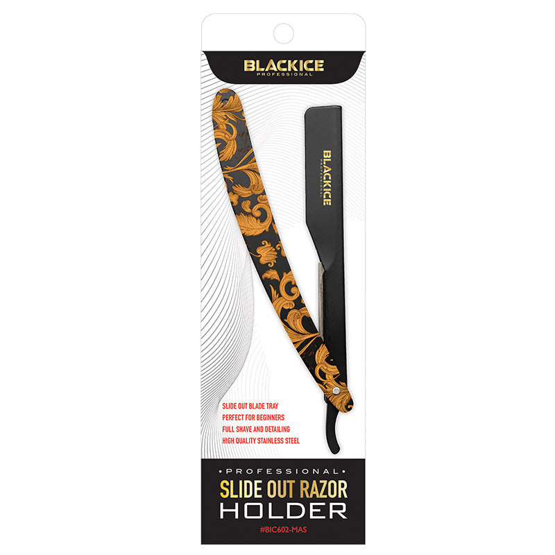 Black Ice Professional Slide Out Razor Holder