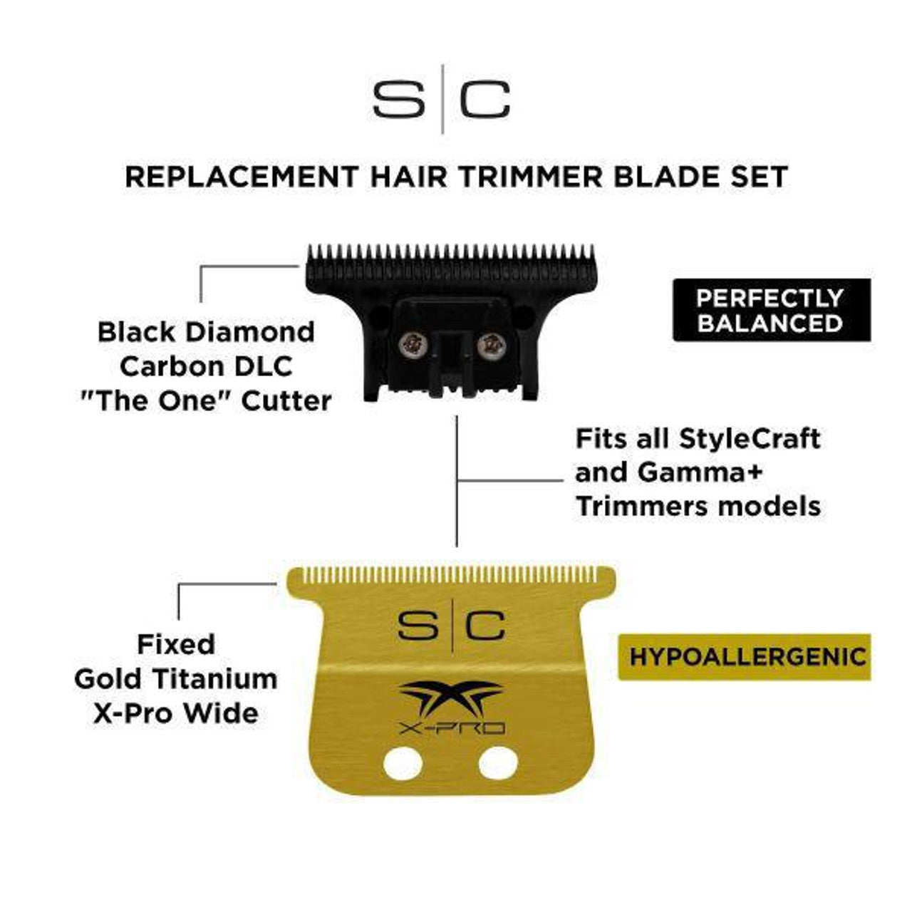 STYLECRAFT "The One" Wide Trimmer Blade