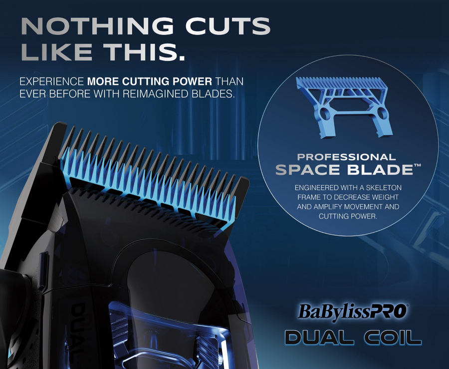 BaBylissPRO High-Performance Dual-Coil Motor Cordless Clipper (FX95C)