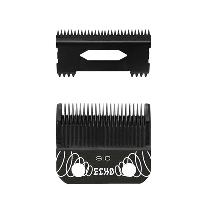 Echo Black DLC Clipper Blade and Slim Deep Tooth Cutter SC545BL