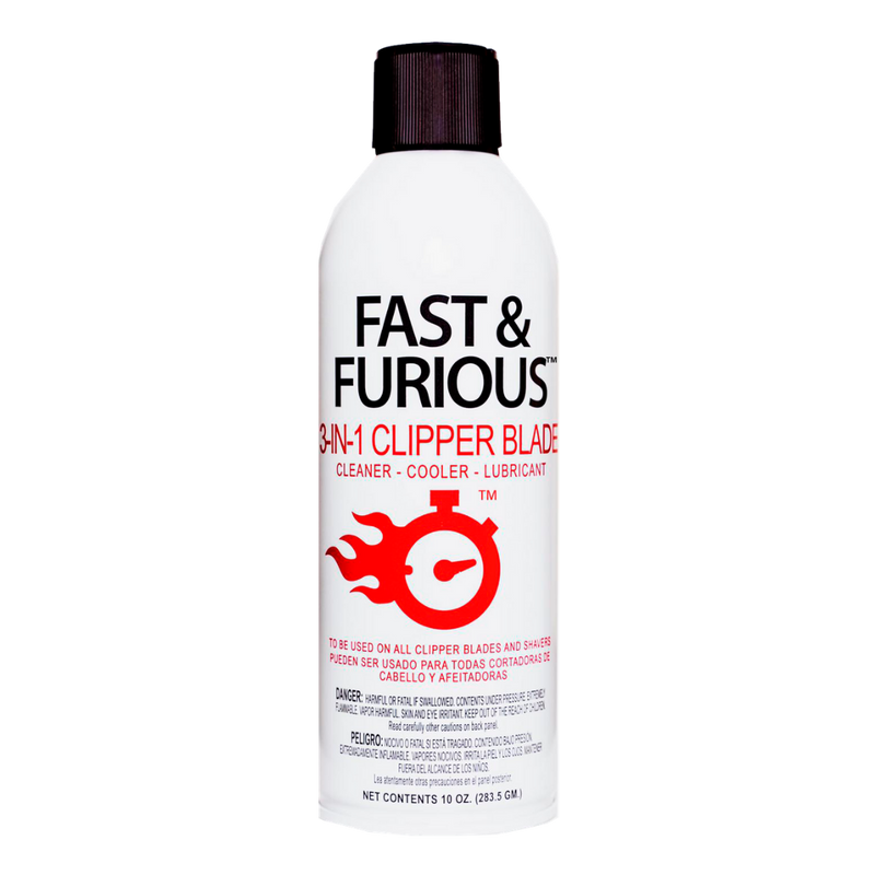 Fast & Furious® 3-in-1 Clipper Blade Lubricant Spray 10 oz