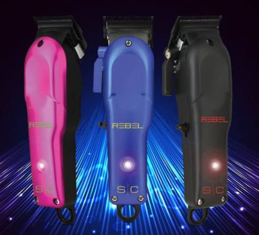 Stylecraft Rebel Clipper - Professional Cordless Modular Hair Clipper with Super-Torque Motor