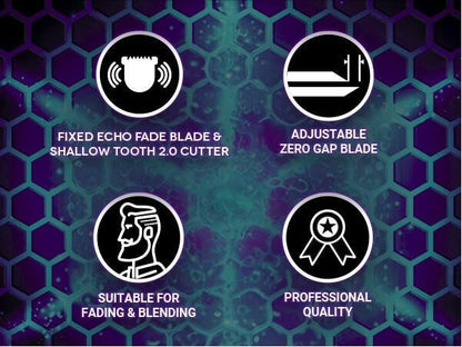 Gamma+ T1000 Echo Fade Blade Set
Metal Injection Molded Echo Fade Blade Set