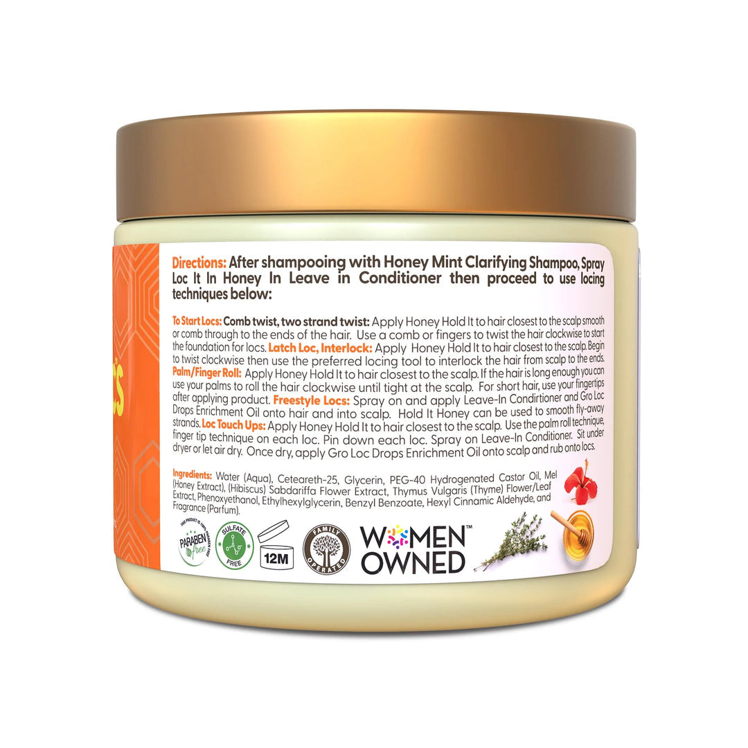 Love My Locs Honey Hold It Locs & Twists Gel 16oz