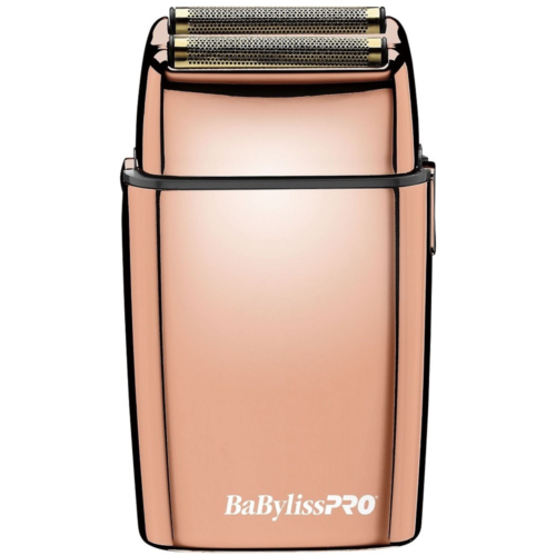 BaBylissPRO FX02 Metal Double Foil Cordless Shaver (Rose Gold)