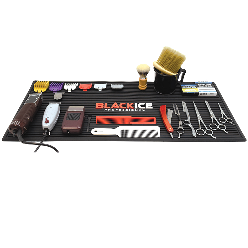 Black Ice Professional Barber Mat