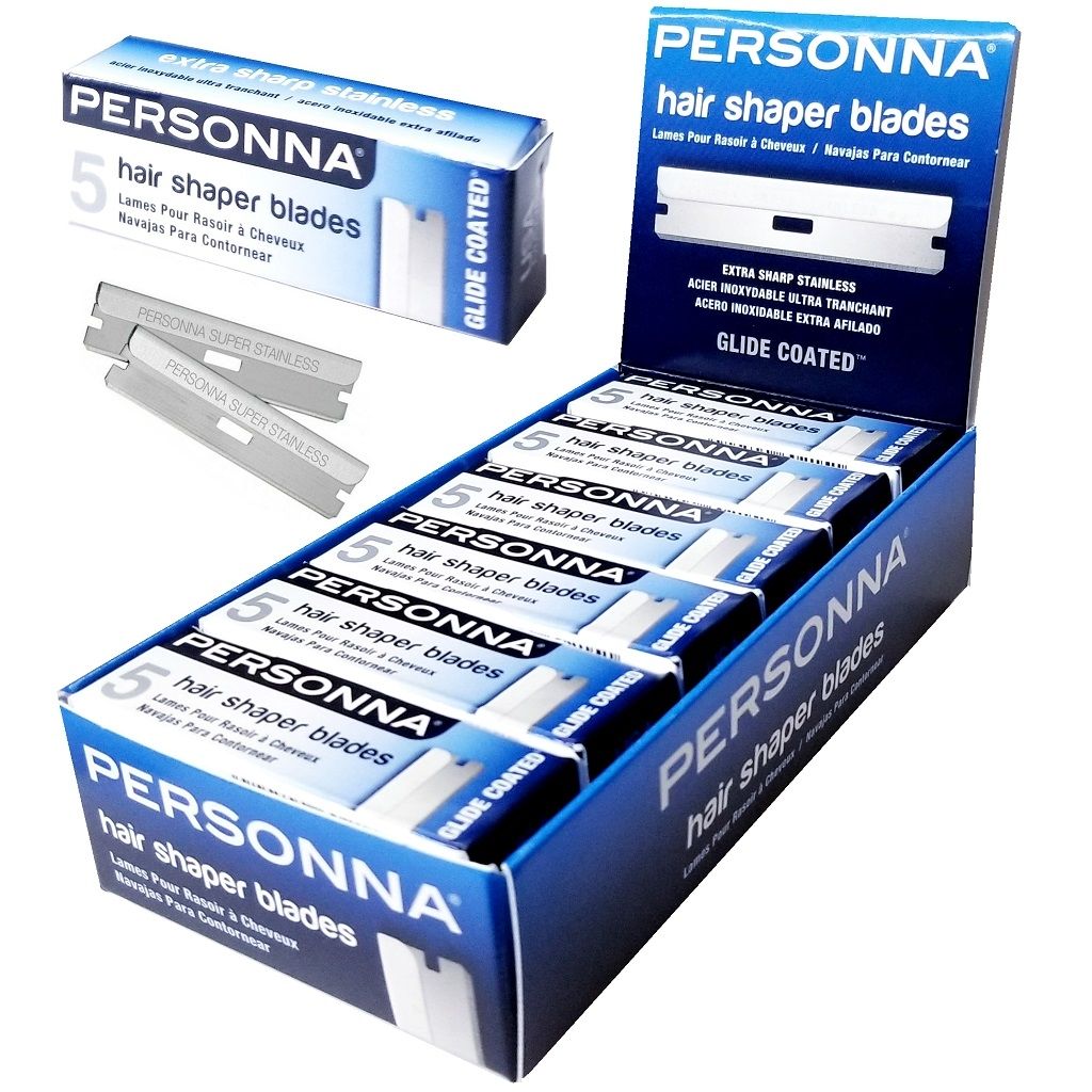 Personna Hair Shaper Razor Blades