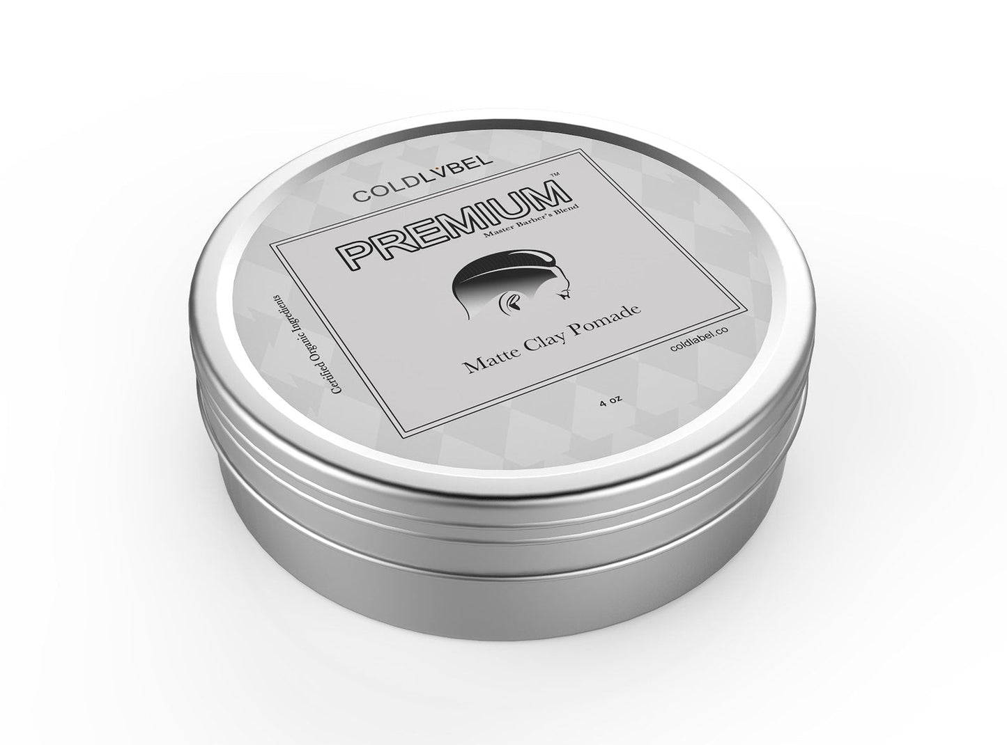 Premium Matte Clay Pomade 4 oz