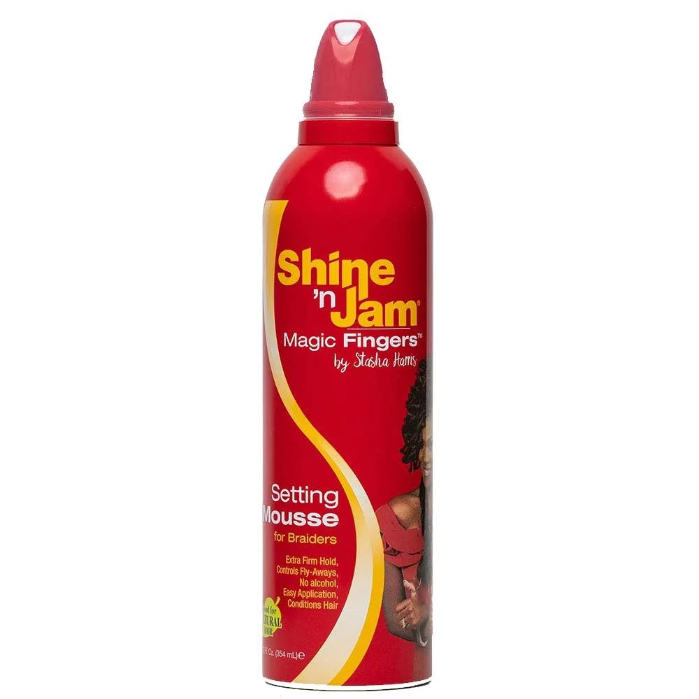 SHINE N' JAM Magic Fingers Settle Mousse 12oz